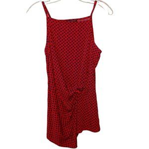 Banana Republic Red And Blue Top Size Small